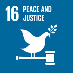 Frieden, Gerechtigkeit und starke institutionen - Goal 16